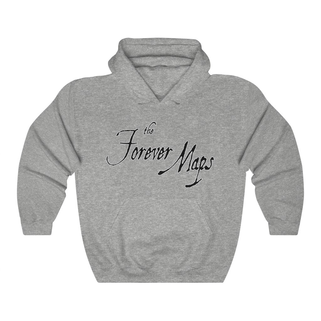 Forever Maps (Logo Design) - Heavy Blend™ Hooded Sweatshirt