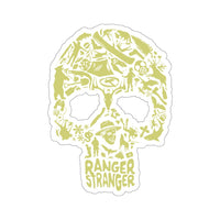 Ranger Stranger - Skull Logo - Kiss-Cut Stickers