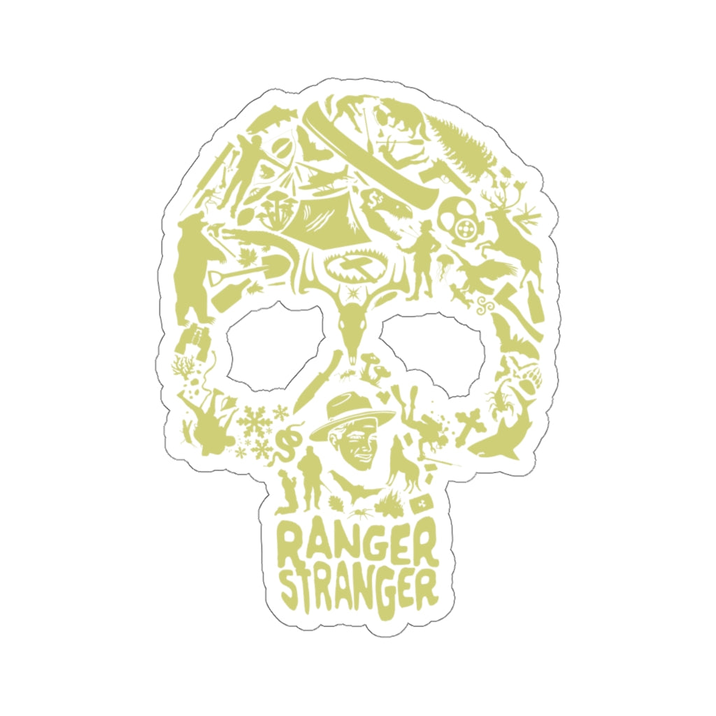 Ranger Stranger - Skull Logo - Kiss-Cut Stickers | Scout Comics ...