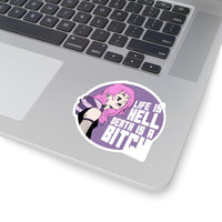 Omega Gang - Life is Hell - Kiss-Cut Stickers