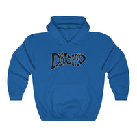 Distorted (Logo Design) - Heavy Blend™ Hooded Sweatshirt