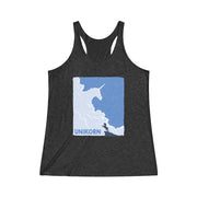 Unikorn (Cover Design) - Women's Tri-Blend Racerback Tank