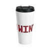 Red Winter (Logo Design) - Stainless Steel Travel Mug
