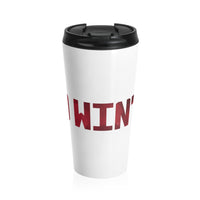 Red Winter (Logo Design) - Stainless Steel Travel Mug