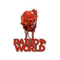 Rabid World (Head Design) - Kiss-Cut Stickers