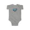 Action Tank -   Blue Logo Design -Infant Fine Jersey Bodysuit