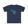 Action Tank - Blue Action Tank Logo - Unisex Softstyle T-Shirt