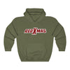 Red XMAS (Logo Design) - Heavy Blend™ Hooded Sweatshirt