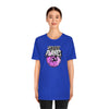 Ghost Planet - Tess- Purple Logo Design -  Copy of Unisex Jersey Short Sleeve Tee