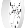 Forever Maps (Logo Design) - Wall Clock