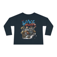 The Space Cadet - Lunar Rover & Logo Design - Toddler Long Sleeve Tee