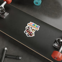 Misfitz Clubhouse - Logo/ Skate Board Design - Die-Cut Stickers