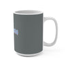 Headless (Logo Design) -  Grey Mug 15oz