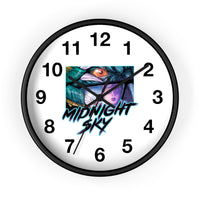 Midnight Sky - Wall Clock