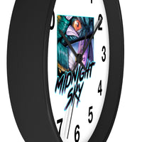 Midnight Sky - Wall Clock