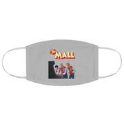 The Mall (Arcade Design) - Grey Fabric Face Mask