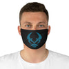By The Horns (Horn Hunter Symbol) - Fabric Face Mask