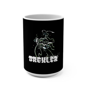 Drexler (Monster Design) - Black Coffee Mug 15oz
