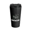 Drexler (Monster Design) - Black Stainless Steel Travel Mug