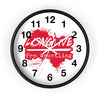Long Live Pro Wrestling (Red Logo Design) - Wall Clock