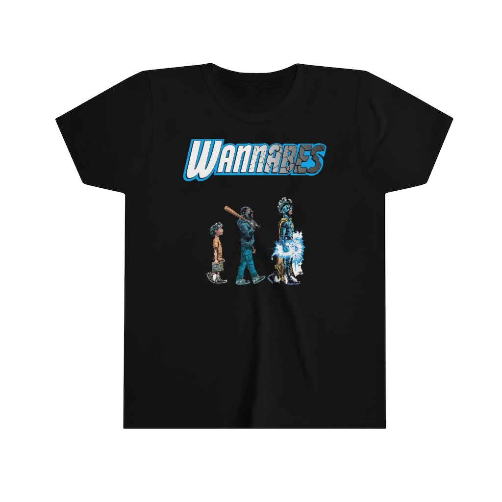 Wannabes - Logo & Cover Design - Youth Short Sleeve Tee