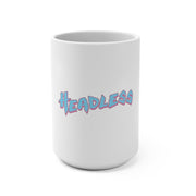 Headless (Logo Design) -  White Mug 15oz