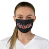Killchella (White Logo Design) - Black Fabric Face Mask