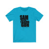 Sam and His Talking Gun (Logo Design)  - Unisex Jersey T-Shirt