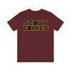 Scout Comics - Black Logo - Unisex Jersey Short Sleeve Tee