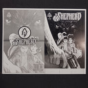 Shepherd The Valentine #2 - Cover - Black - Comic Printer Plate - PRESSWORKS