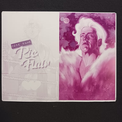 Codename Ric Flair #1 - NYCC Variant - Cover - Magenta - Comic Printer Plate - PRESSWORKS