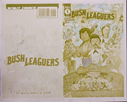 Bush Leaguers #1 - Cover Plate - Yellow - Printer Plate - PRESSWORKS - Comic Art - Joe Flood