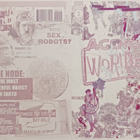 Agent of W.O.R.L.D.E #2 - Cover - Magenta - Comic Printer Plate - PRESSWORKS - Filya Bratukhin