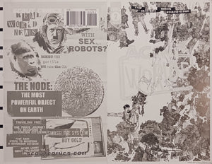 Agent of W.O.R.L.D.E #2 - Cover - Black - Comic Printer Plate - PRESSWORKS - Filya Bratukhin