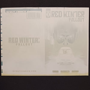 Red Winter Fallout #2 -Cover - Yellow - Comic Printer Plate - PRESSWORKS