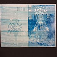 Cult of Ikarus #3 - Cover - Cyan - Comic Printer Plate - PRESSWORKS -Karl Slominiski