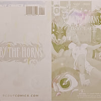 By The Horns: Dark Earth #1 - Yellow - Printer Cover Plate - PRESSWORKS - Jason Muhr