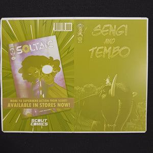 Sengi & Tembo #1 - 2nd Printing -  Cover - Yellow - Comic Printer Plate - PRESSWORKS