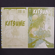 Kitsune #1 - Framed Cover - Yellow - Printer Plate - PRESSWORKS - Comic Art