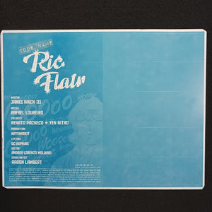 Codename Ric Flair #1 - NYCC Variant -  Cover - Cyan - Comic Printer Plate - PRESSWORKS