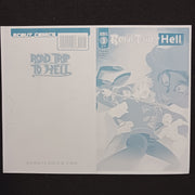 Road Trip To Hell #3 -  Cover - Cyan - Comic Printer Plate - PRESSWORKS