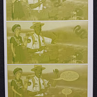 Ranger Stranger Summer Special - Page 21 - PRESSWORKS - Comic Art - Printer Plate - Yellow
