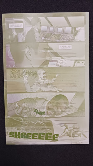 Darkland #1 - Page 25 - PRESSWORKS - Comic Art - Printer Plate - Yellow