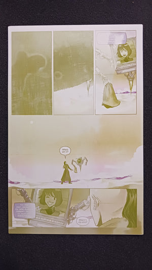 Darkland #1 - Page 11 - PRESSWORKS - Comic Art - Printer Plate - Yellow