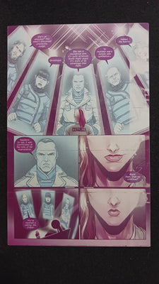 Darkland #1 - Page 2 - PRESSWORKS - Comic Art - Printer Plate - Magenta