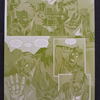 Darkland #2 - Page 21 - PRESSWORKS - Comic Art - Printer Plate - Yellow