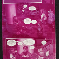 Darkland #2 - Page 7 - PRESSWORKS - Comic Art - Printer Plate - Magenta