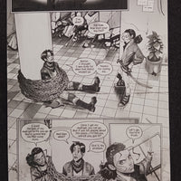 Darkland #2 - Page 7 - PRESSWORKS - Comic Art - Printer Plate - Black