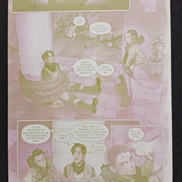 Darkland #2 - Page 7 - PRESSWORKS - Comic Art - Printer Plate - Yellow