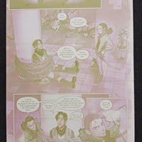 Darkland #2 - Page 7 - PRESSWORKS - Comic Art - Printer Plate - Yellow